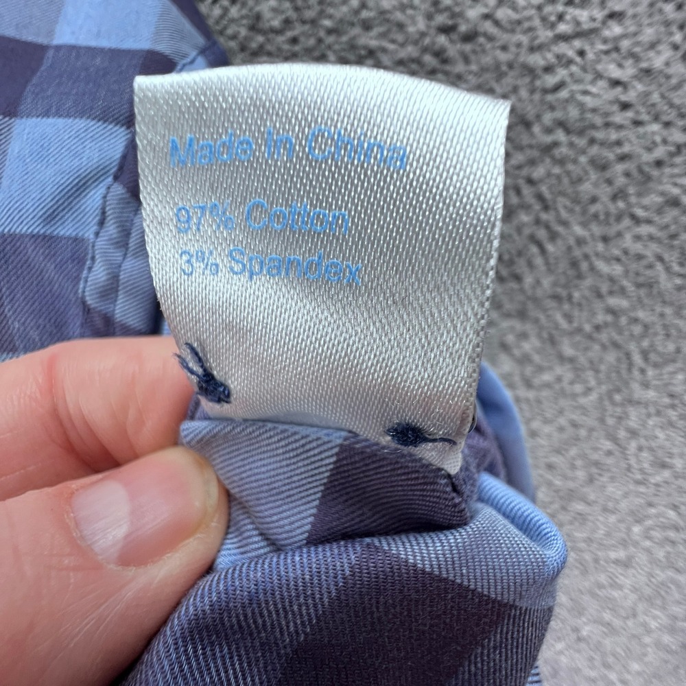 Twillory Plaid Untuckable Performance Button Down… - image 2